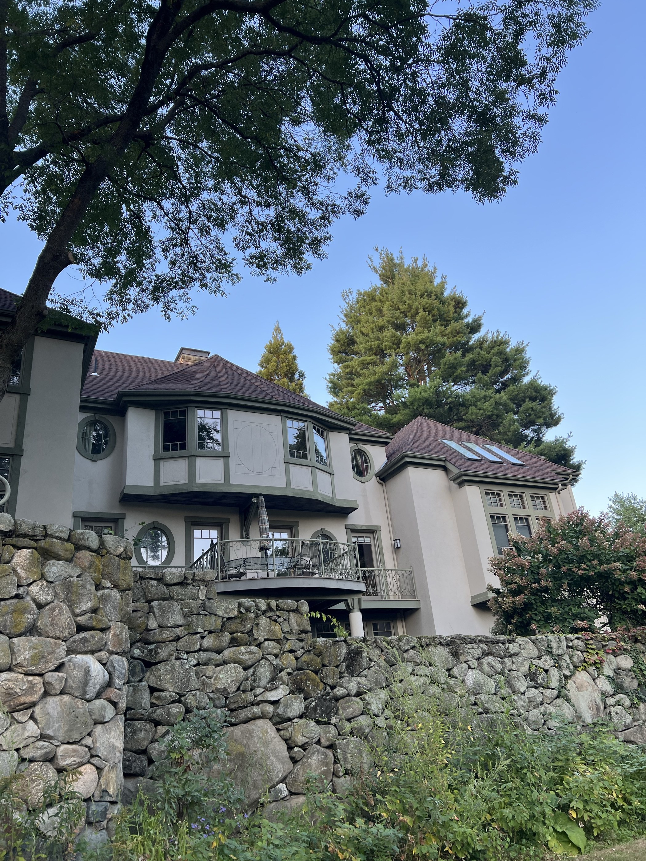 A stone-walled estate recently cleaned by Clearstead